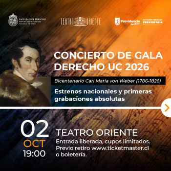 Concierto de Gala Derecho UC