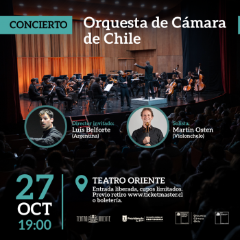 Concierto Orquesta de Cámara de Chile
