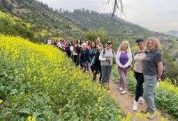 No te pierdas la próxima caminata +60 en el Cerro San Cristóbal